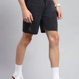 Monte Carlo Men Solid Mid-Rise Cotton Regular Shorts image 5