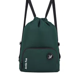 Arctic Fox Unisex Green Solid Backpack image 2