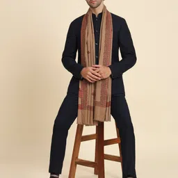 Zamour Men Woven Design Stole image 4