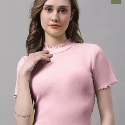 FBAR Pack Of 2 High Neck Fitted Tops image 1