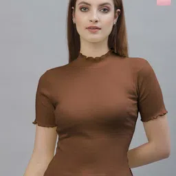 Friskers Pack Of 2 High Neck Fitted Top-picture-11