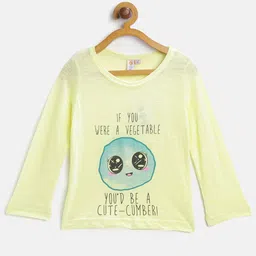 Kids On Board Girls Typography Printed Cotton T-shirt-picture-52
