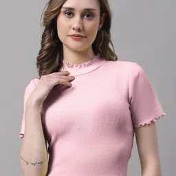 FBAR Pack Of 2 High Neck Fitted Tops image 2