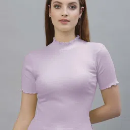 Friskers Pack Of 2 High Neck Cotton Top image 2