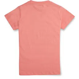 Gini and Jony Girls Typography Printed Cotton Tshirt image 3