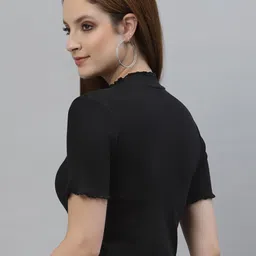 Friskers Pack Of 2 High Neck Cotton Top image 2