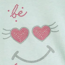Kids On Board Girls Printed T-shirt image 3