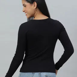 UnaOne Women Ribbed Cotton Top image 5