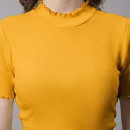 FBAR Pack Of 2 High Neck Fitted Tops image 5