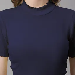 FBAR Pack Of 2 High Neck Fitted Tops image 5