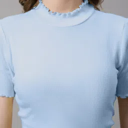 FBAR Pack Of 2 High Neck Fitted Tops image 5