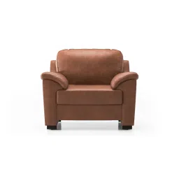 Farina 1 Seater Luxury Italian Leather Sofa In Cognac-image-30