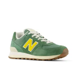New Balance Womens Wl574Gs2 Green Sneakers-image-2