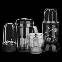 WONDERCHEF Nutri-Blend 400 Watt 4 Jars Juicer Mixer Grinder (22000 RPM, Hands-Free Operation, Black)-picture-32