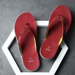 Yoho Maroon Fauna 002 Flipflops-picture-22