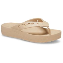 Crocs Women Baya Flatform Flipflops Beige-picture-15