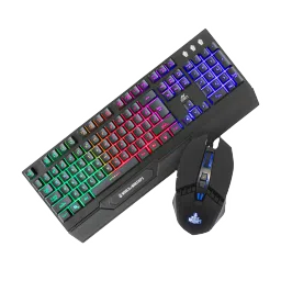 ant e sports ANT ESPORTS KM500W Wired Gaming Keyboard & Mouse Combo (3200 DPI Adjustable, Rainbow LED Backlit, Black)-picture-17