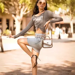 women marks Beige Women Sling Bag Multi Texture Plain image 3