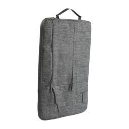 Dr. Vaku Geuite Series Polyester Fabric Laptop Sleeve for 14 Inch Laptop (6 L, Water Repellent, Grey)-image-38