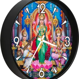 lavish creations Analog 28 cm X 28 cm Wall Clock image 3