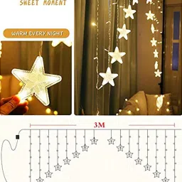 the purple tree Aida White and Yellow 2.5 Meter LED String Light image 3