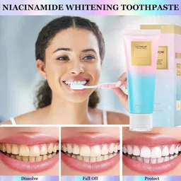 actiwow Niacinamide Toothpaste for Whitening Pure Freshness Toothpaste image 4