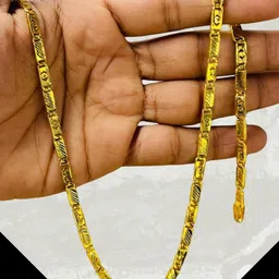 rkb sales 1gm gold plated High Quality Indian Polished chain men Gold-plated Plated Alloy Chain-picture-26