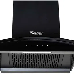 crown TOSCA-90 Kitchen Chimney Auto Clean Wall Mounted Black 1200 CMH Chimney-picture-15