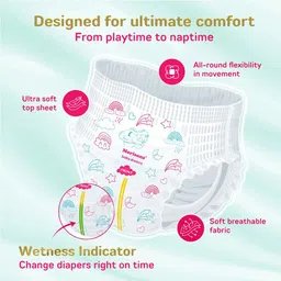 morisons baby dreams Cottony Soft Diaper Pants - Large - L image 4