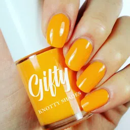 Nail Polish Lacquer 01 Juicy Orange-image-0