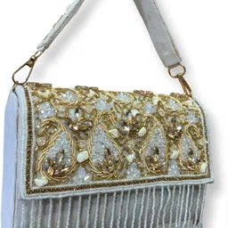 nicoberry Party Silver Clutch image 3