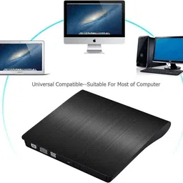 Sancy USB 3.0 DVD Writer Burner High Speed Data Transfer for Laptop / PC / MacBook External DVD Writer image 2