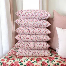 gzzzsd Microfibre Sleeping Pillow Pack of 6 Solid-picture-48