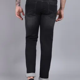 cantabil Men Regular Mid Rise Dark Grey Jeans image 2