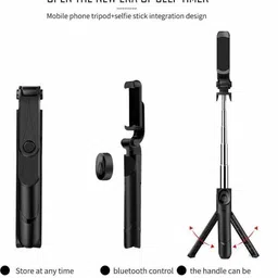 Naridream Perfect Design Led Selfie Stick S57 Bluetooth Selfie Stick image 3