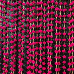 sazavat store 4Piece_Magenta_PomToran Toran image 2