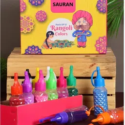 sauran Pack of 12 Rangoli Powder-picture-22