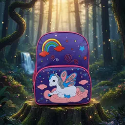 skyhunt Small 12 L Backpack kids Unicorn design school bag for baby, boys &girle bags image 2