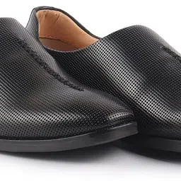 fausto Ethnic Wedding Mojaris for Traditional Sherwani|Evening Party Stitched Slip-On Mojaris For Men image 1