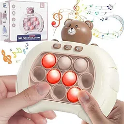 kanha enterprises Squeeze Poppet Quick Push Light Up Pop Game Fidget Toys for Adults & Kids-picture-21