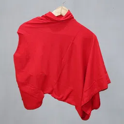 magneto Men Printed Round Neck Pure Cotton Red T-Shirt image 2