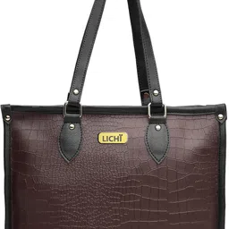 lichi Women Brown Shoulder Bag image 1