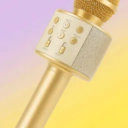 stybits X534 Professional Karaoke Wireless Microphone with Echo & LED Lights Microphone-picture-29