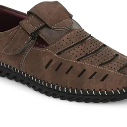 azzaro black Men Sandal-picture-20