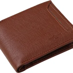 metronaut Men Casual, Evening/Party, Formal, Travel, Trendy Tan Artificial Leather Wallet image 4