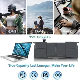 R & I A1465 A1370 Laptop Battery Compatible for Mac Book Air 11" [Mid 2011 2012 2013 Early 2014 2015 2016 2017 Years] 3 Cell Laptop Battery image 5