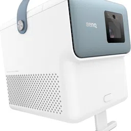 BenQ GP100 (1000 lm / 2 Speaker / Wireless / Remote Controller) Portable 1080p Native Resolution with 4K Support, ,Brightness 1000 ANSI Lumens,Excellent Colors 97% REC709,Up to 120-inch Screen Size, Auto 2D keystone, 20W Speakers,Certified Android TV, WiFi, HDMI, USB-C Smart LED Projector image 3