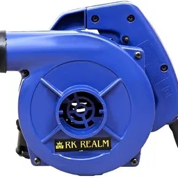 rk realm Blue Electric Air Blower Machine | Powerful Motor with Free Dust Bag for Home Air Blower image 2