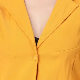 hrikshika fashion Women Solid Single Breasted Casual Blazer image 5