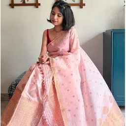 garbguru Woven Mekhela Chador Pure Silk Saree-picture-21